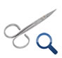 Cuticle scissors, manicure scissors, pedicure scissors. Premax® manufactures professional and household scissors