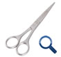 Premax professional hairdressing scissors. Professional hairstylist shears