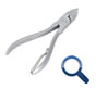 Manicure nail nippers, pedicure nail nippers