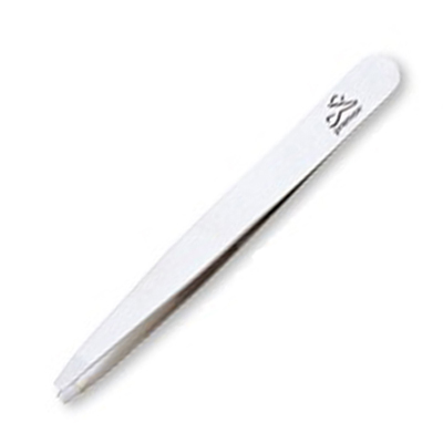 Hair tweezers and beauty tweezers for body, figure and eyebrows hair removal.