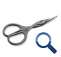 Cuticle scissors, manicure scissors, pedicure scissors. Premax® manufactures professional and household scissors